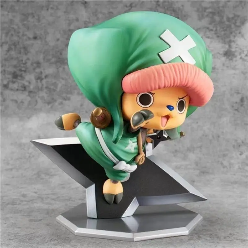 Bandai Banpresto One Piece Q-version Ninja Chopper POPkimono The Country of Harmony  in-vehicle Trendy Play Anime Figure Model
