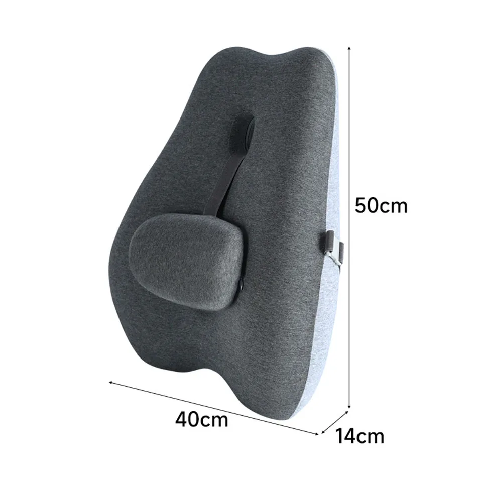 Almohada lumbar ergonómica de espuma viscoelástica para silla - imagen 5