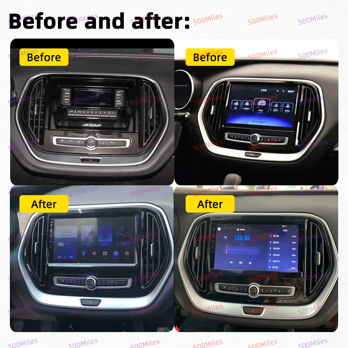 Multimedia for Chery Karry Jetour X70 X70M 2018 - 2023 Car Radio 2 Din Android Stereo GPS Navigation Carplay Autoradio Head Unit