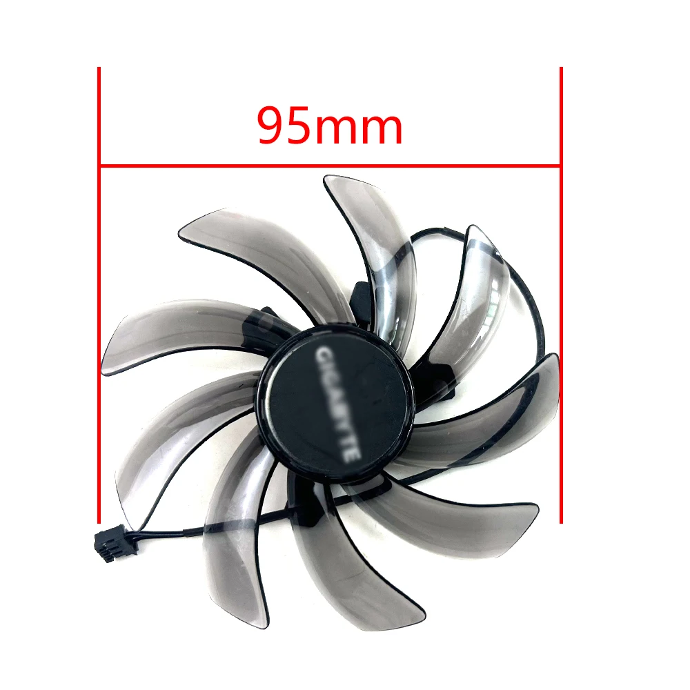 3PIN 95MM PLD10010S12H T129215SM Cooling Fan For  Gigabyte HD 7770 Radon GT 640 GTX 550 650 660 650Ti 750 ATI Radeon R9 200