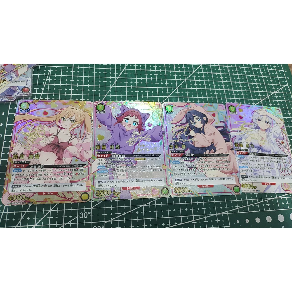 Anime UA UNION ARENA Collection Card Inda Karane Yakuzen Kusuri Yoshimoto Shizuka Eiai Nano Signature Card Textured Gifts