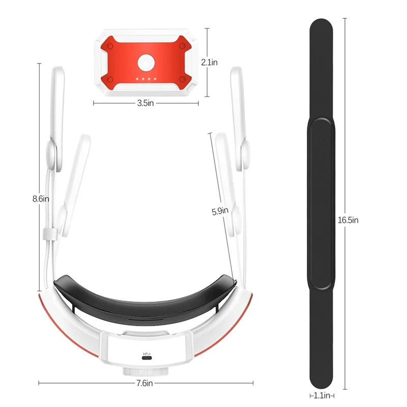 

B04C-VR ремешок на голову с аккумулятором для Meta/Oculus Quest 2, регулируемый ремешок Elite, зарядная станция VR, аксессуары VR