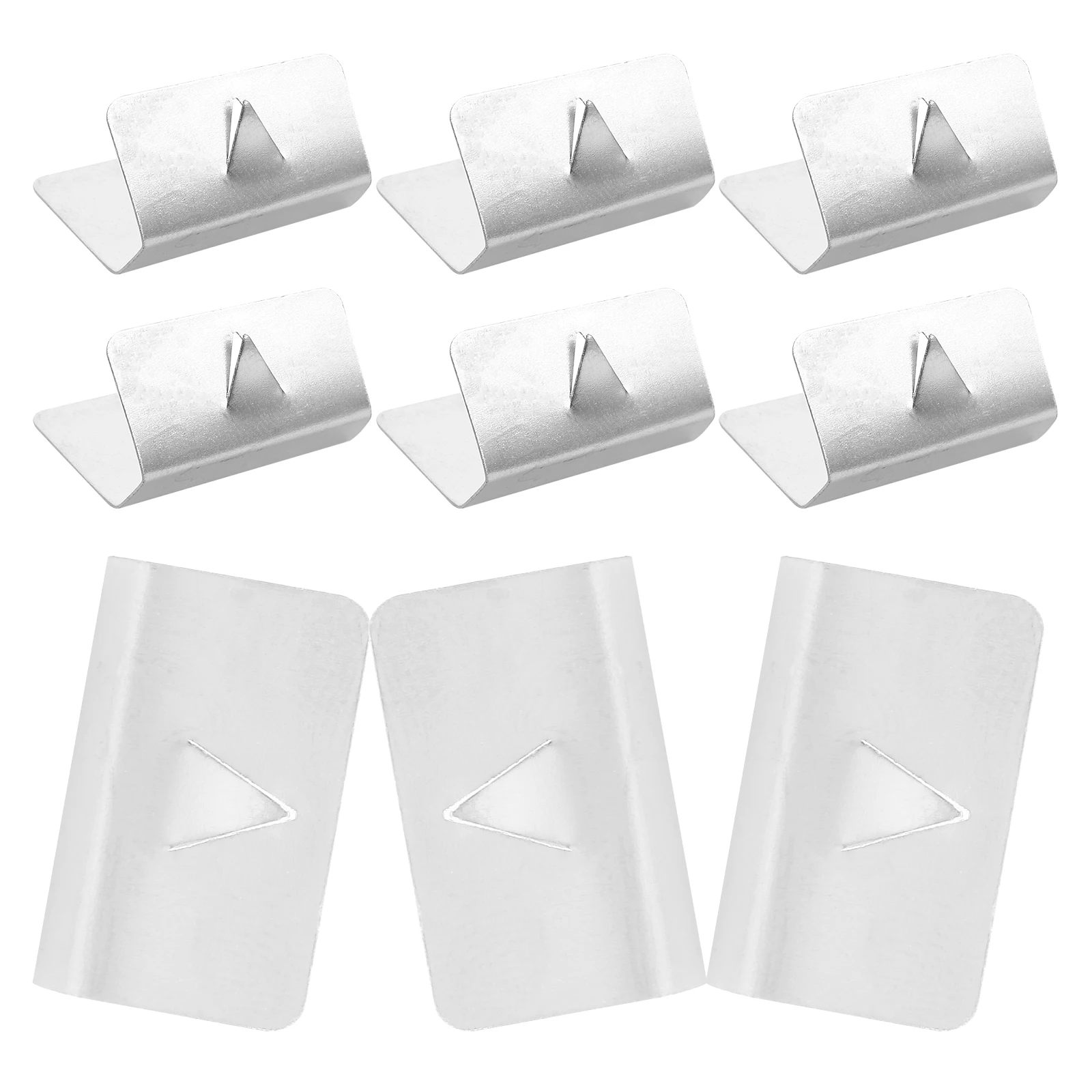 

12 Pcs Windshield Clip Deflector Channel Clips Car Fixing Retaining Cable for Trim