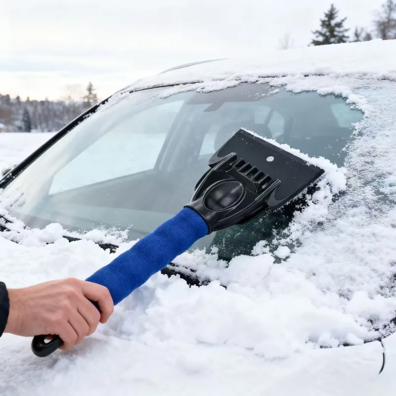 

Car Ice Scraper Snow Shovel Windshield Auto Defrosting Car Winter Snow Removal Cleaning Tool Car Accessories snow removal shove