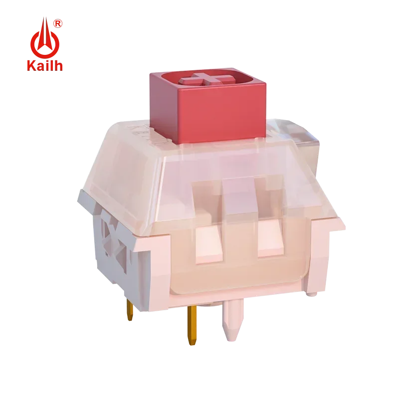 

Kailh Pudding Keyboard Switch Light Guide Box Mechanical Keyboard Switches 5Pins Linear Smooth