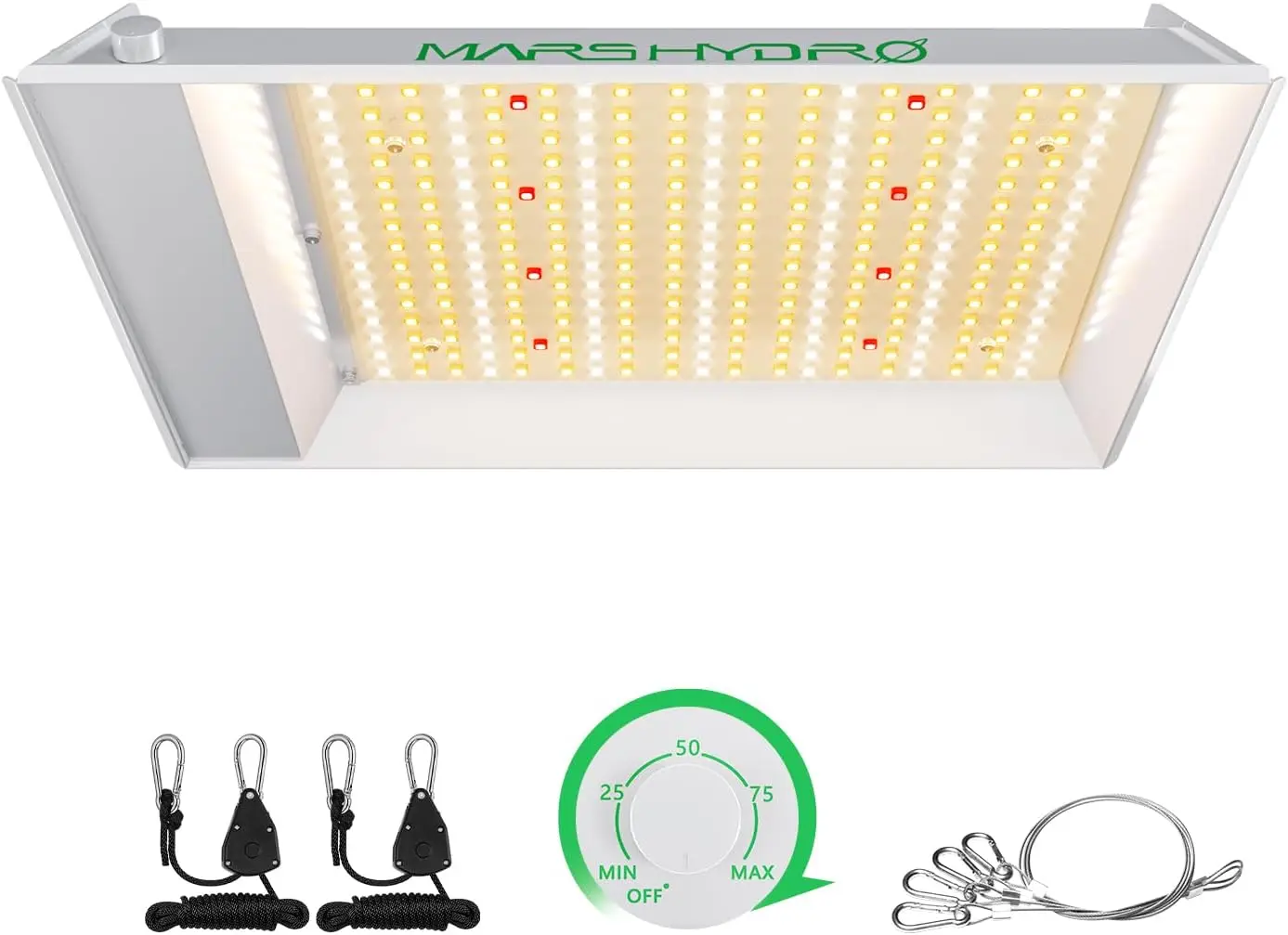

100W LED Grow Light for Indoor Plants, Full Spectrum Hydroponic Seed Starting and Bloom in 2x2 Tent