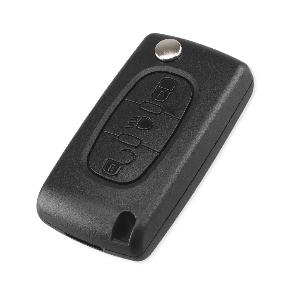 KEYYOU HU83 CE0536/0523 For Peugeot 107 207 307 308 407 408 Partner For Citroen C3 C4 C5 C6 Berlingo Picasso Xsara Car Key Shell