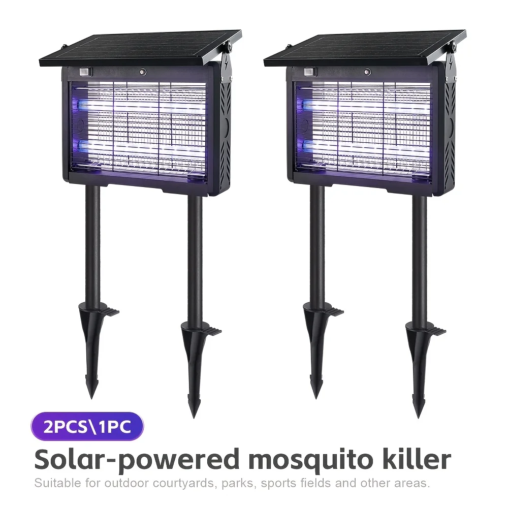 Solcellsmygglampa utomhusinstallation