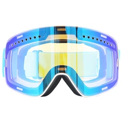 Occhiali da sci magnetici sport da neve invernali occhiali da Snowboard protezione UV antiappannamento motoslitta guida sferica maschera per occhiali da sci