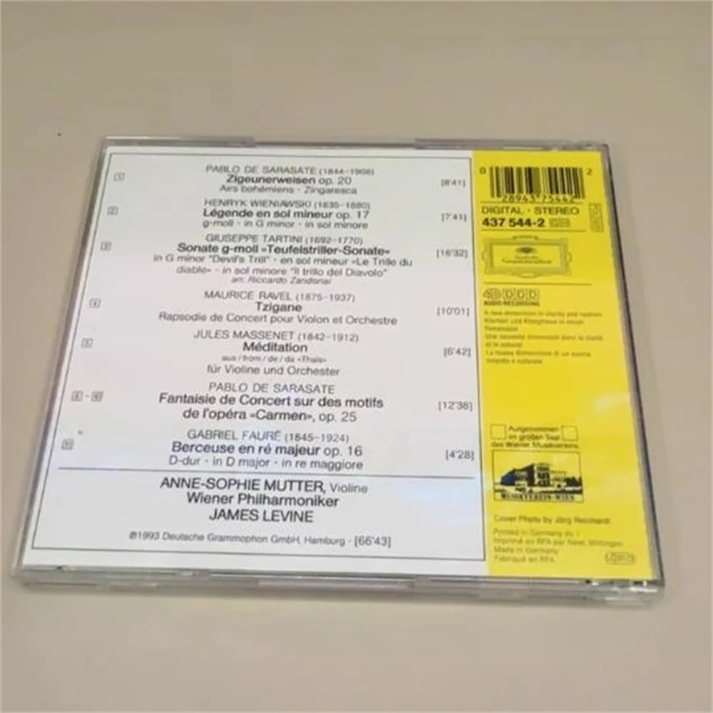 كتم صوت أغنية واندرر كارمن فانتازيا فيفر كمان تحفة قرص مضغوط مستورد أصلي 4375442 #3