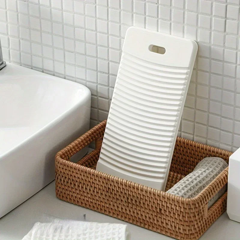 Picture 4: Compact and Practical Mini Laundry Board Household Multi Clothes Cleaning Portable Washing Boards Bathroom Accessories