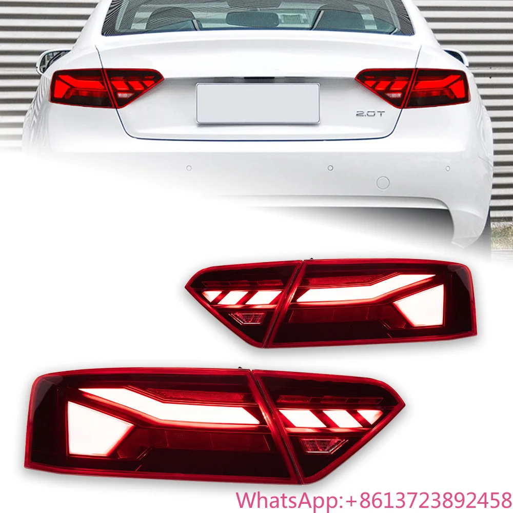 

Car Styling for Audi A5 Led Tail Lamp 2008-2016 Upgrade Dynamic Signal Tail Light Animation Rear Stop Brake Reverse Accessories