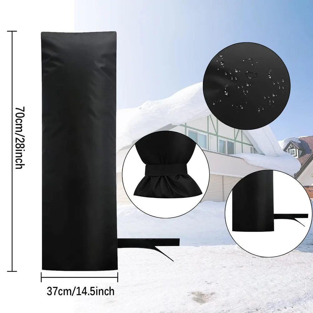 

Winter Faucet Insulation Cover Waterproof And Freeze Proof Outdoor Tap Protection Made Of Oxford Cloth 37 X 70 Cm