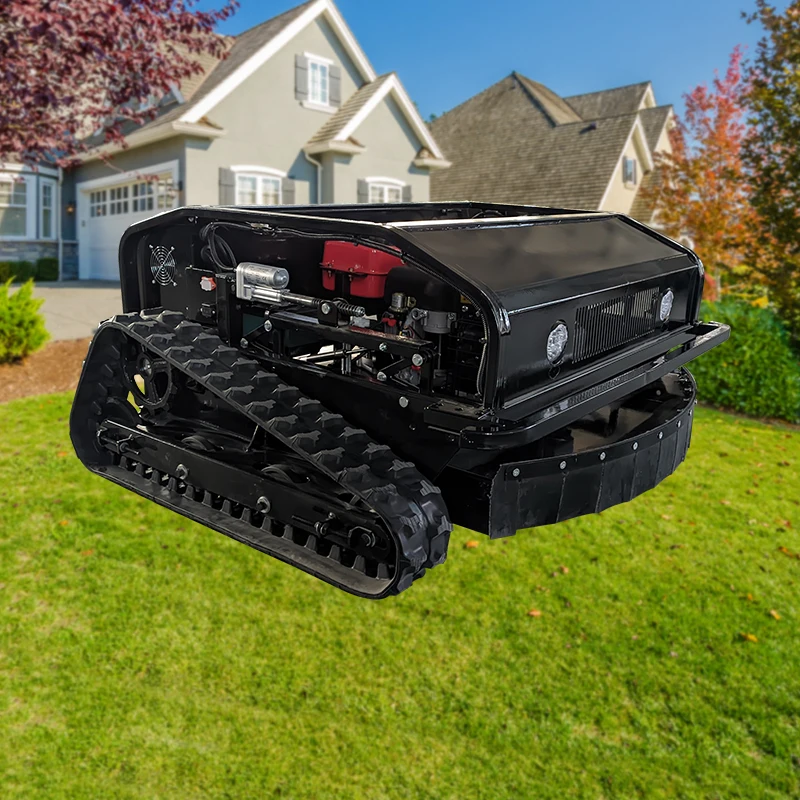 

Customized wholesale agricultural diesel lawn mower 500 800mm intelligent remote control lawn mower
