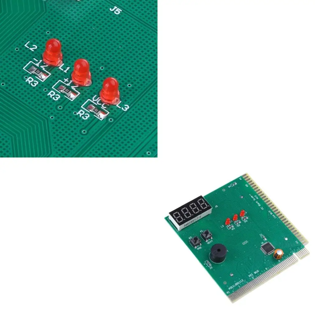 

New 4-Digit LCD Display Diagnostic Post Card Motherboard Post Tester with LED for PC Mian Board