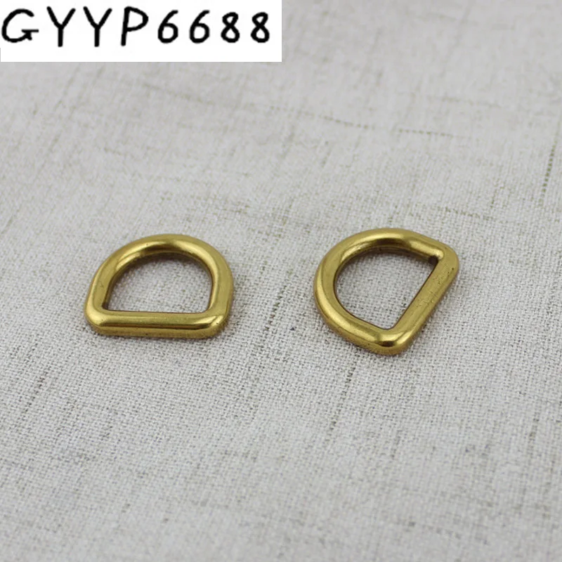 

2-10-60pcs High qualith alloy metal d-ring Thin webbing 21mm inside Polished silver color Closed d ring,