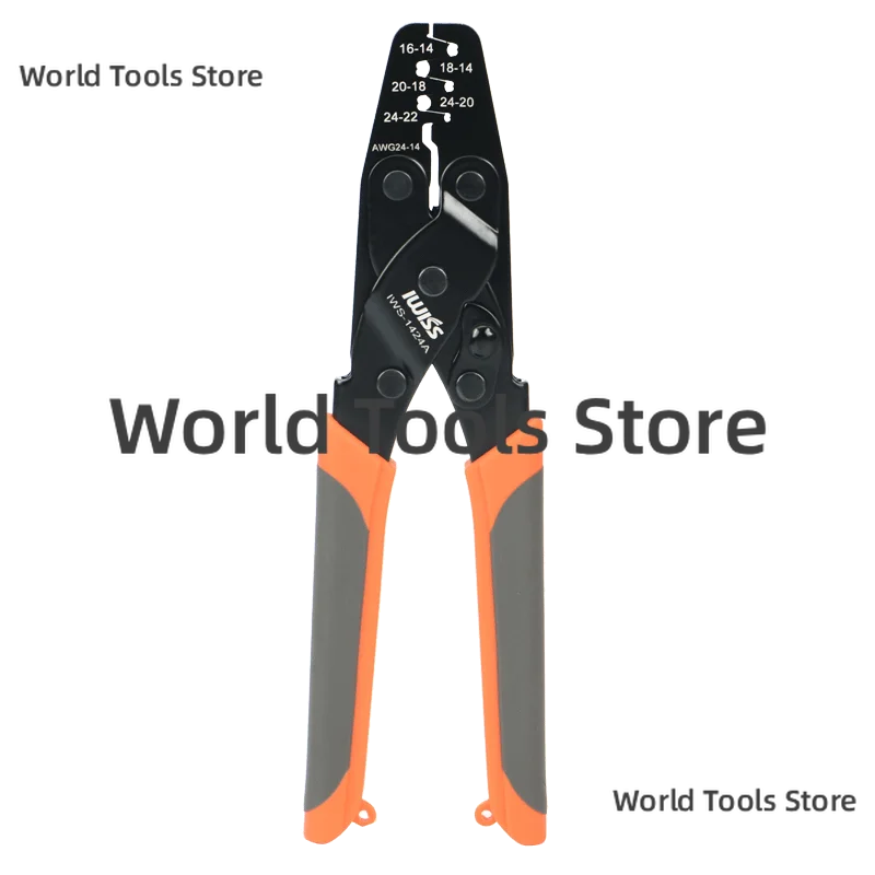 IWC-1424AB Non-Insulated Open Barrel Terminals Crimping Pliers Weather Pack Sealed Connector Wire Crimper Tool Clamp