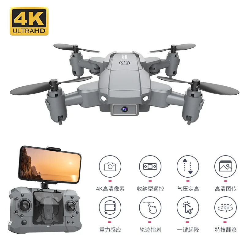 Mini Drone KY905 With 4K Camera HD Foldable Quadcopter One-Key Return Wifi FPV RC Helicopter Quadrocopter Kids Adult Toys Gifts