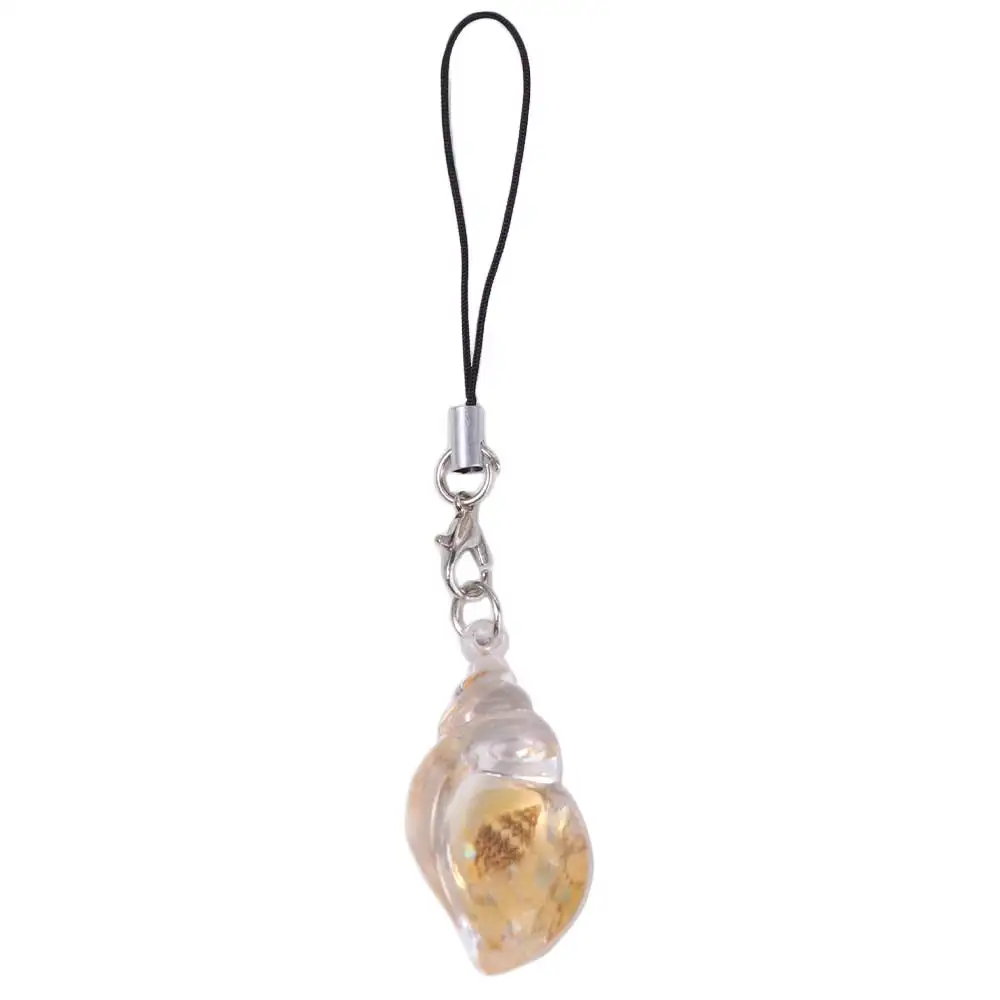 

Fashion Conch Mobile Phone Chain Night Glow Pendant Phone Hanging Rope Keychain Acrylic Mobile Phone Strap Phone Charms