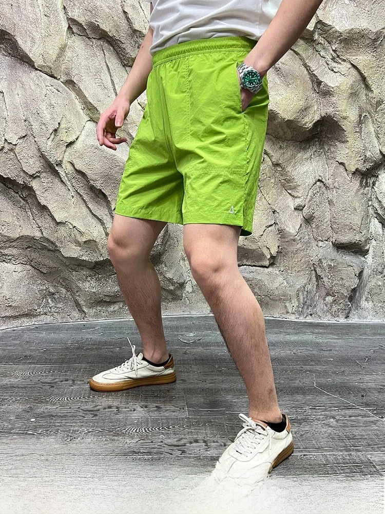 

Спортивные шорты для активного отдыха, быстросохнущие, дышащие, для мужчин и женщин, с высокой талией, прямые, повседневные, летние, новинка