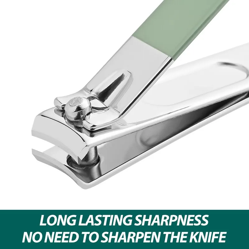 16 stuks Nagelsnijder Set Roestvrij Staal Nagelknipper Set Met Vouwtas Manicure Cutter Kits Schaar Schoonheid Tool