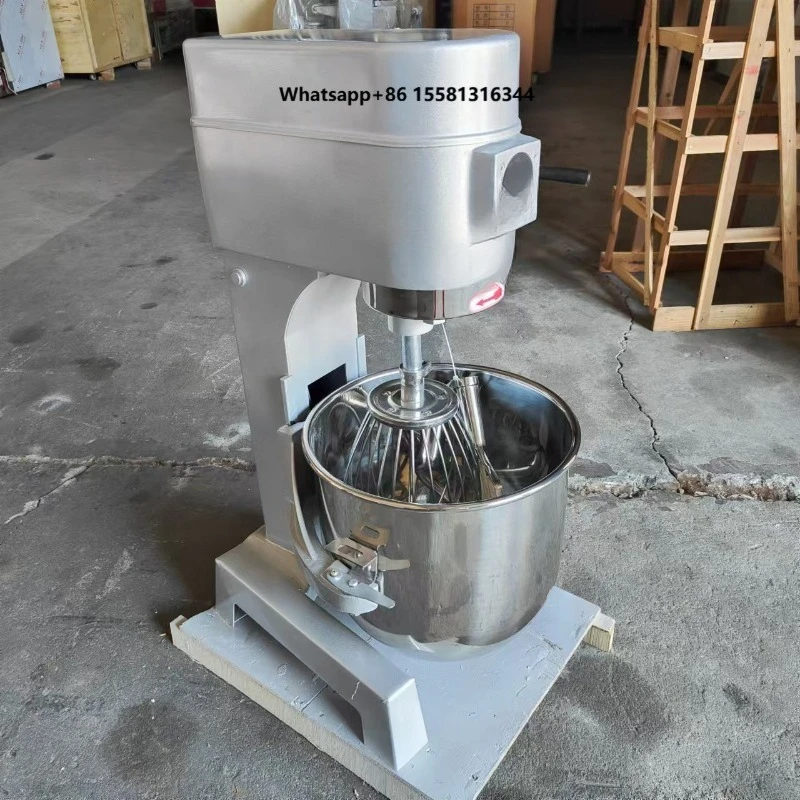 New Industrial Spiral Dough Mixer with High Productivity for Bakery Use Cake Production Milk & Water Compatibility