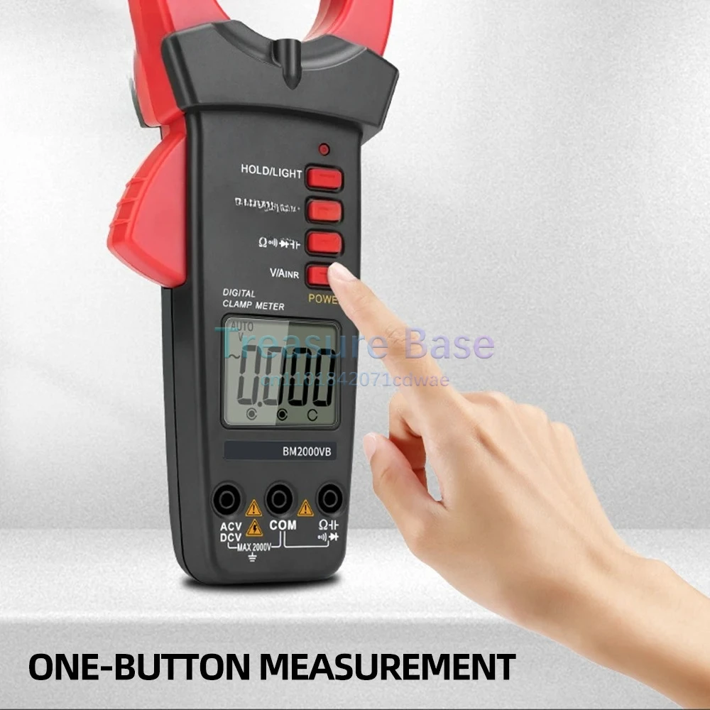 

2000A clamp multimeter AC/DC ammeter 2 kV mining photovoltaic multimeter BM2000VB