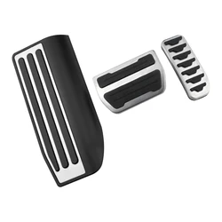 Car Pedals Fuel Gas Brake Footrest Pedal Cover for Land Rover Discovery Sport 2017-2023 for Range Rover Evoque 2012-2022