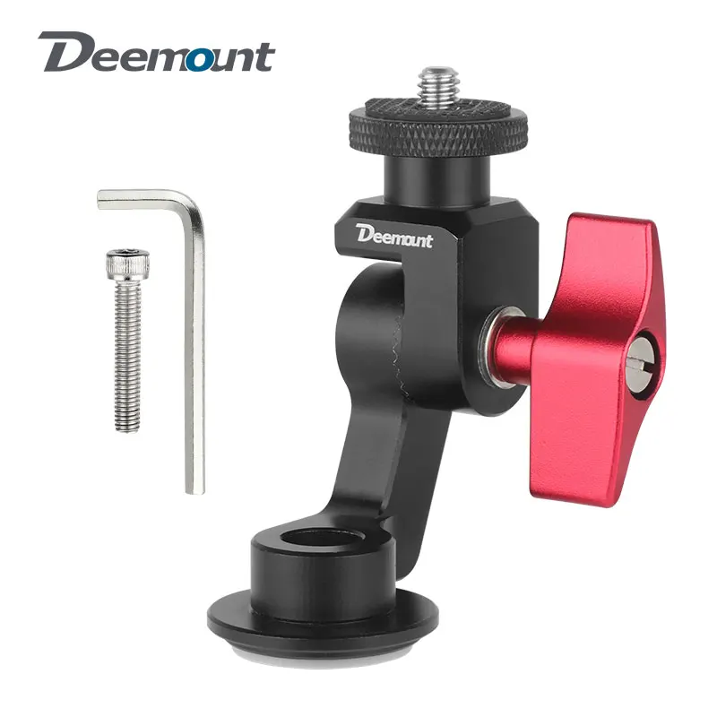 

Deemount Adjustable Angle Camera Holder Bike Stem Cap Install For INSTA360 Action Camera 1/4-inch Standard Threaded Interface