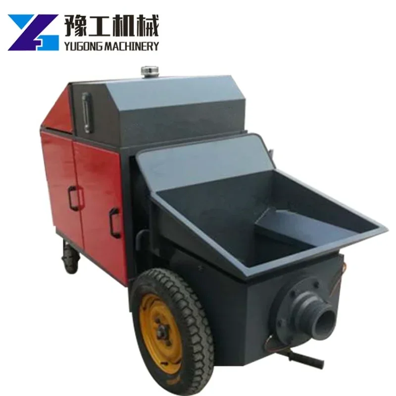 YG High Efficiency Small Stationary Electric Hydraulic Concrete Pump Mini Concrete Pump For Sale