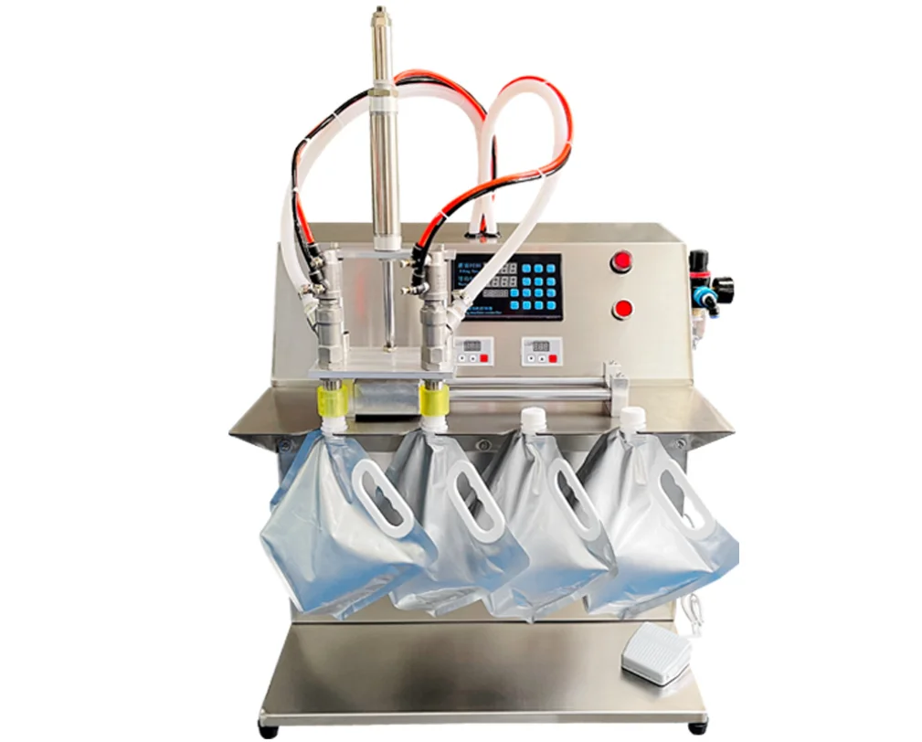 

Laundry Detergent Stand-up Pouch Filling Machine Edible Oil and Juice Spout Pouch Dispensing Machine Bag Filling Machine