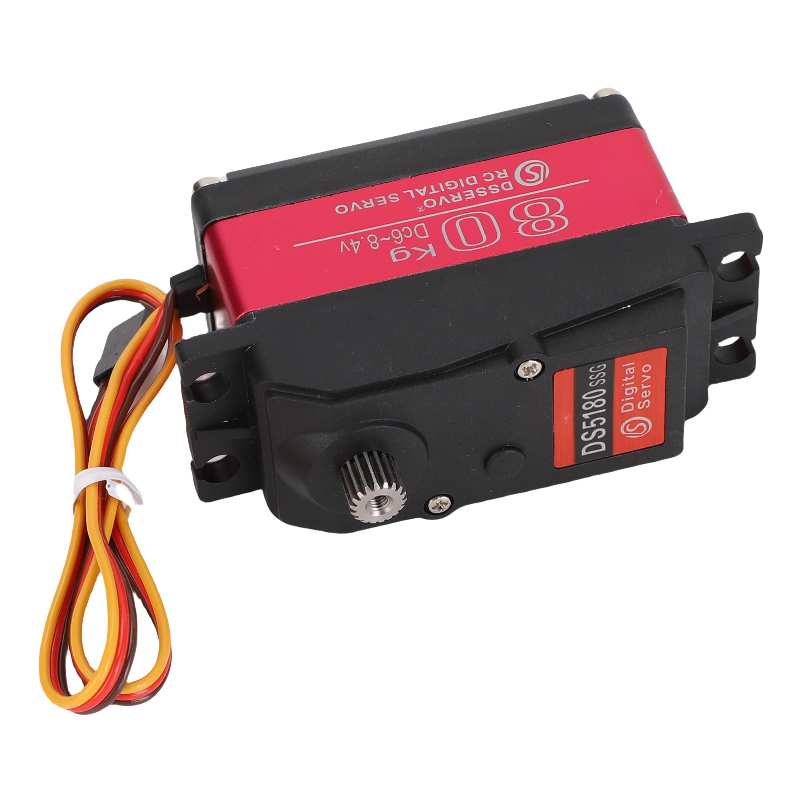 Digitale Servo 80kg Metal Gear Waterdichte Vervangingen voor 1/5 HPI RC Auto Baja Auto Digitale Servo met metalen tandwiel