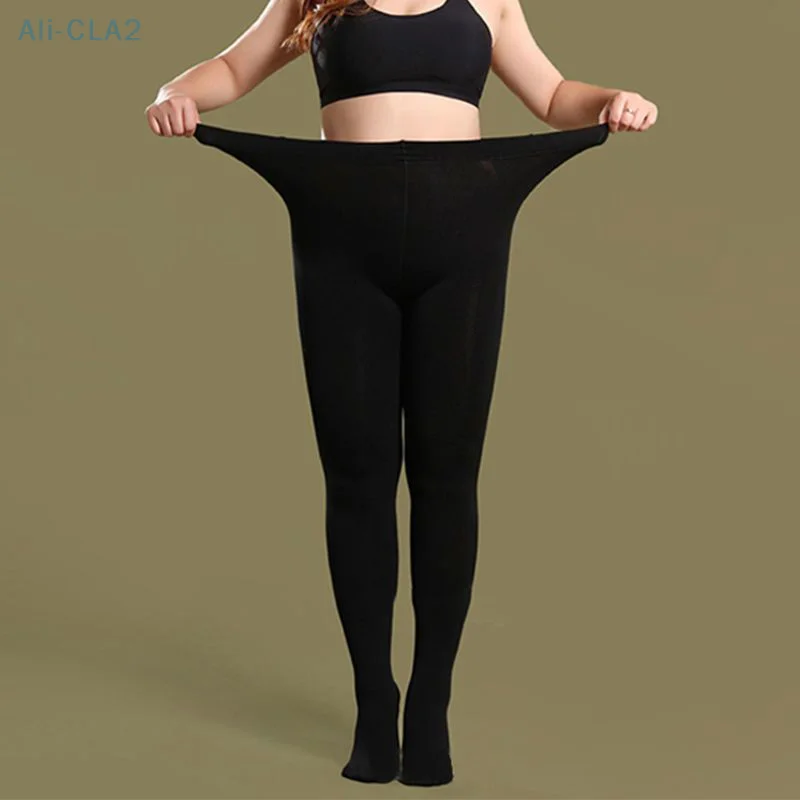 

Plus Size Plus Size Leggings For Wearing Bare Legs Flesh-Colored Pantyhos High-Waisted Foot-Stepping Pants