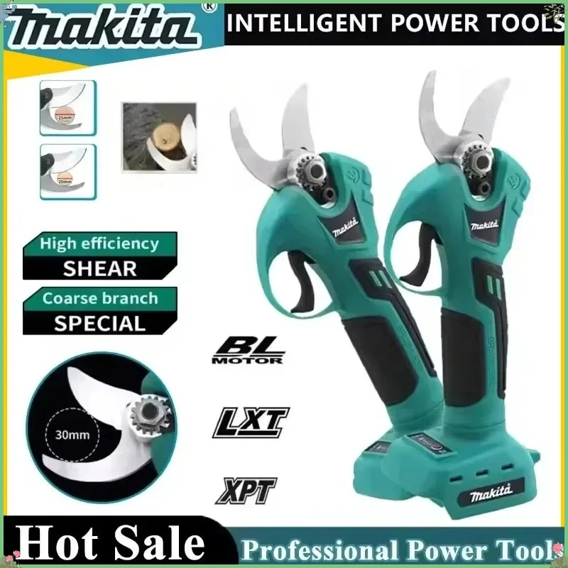 

Профессиональные беспроводные электрические ножницы-секаторы Makita, садовые ножницы, беспроводные дрели, инструменты для сада, 18В, электроинструмент
