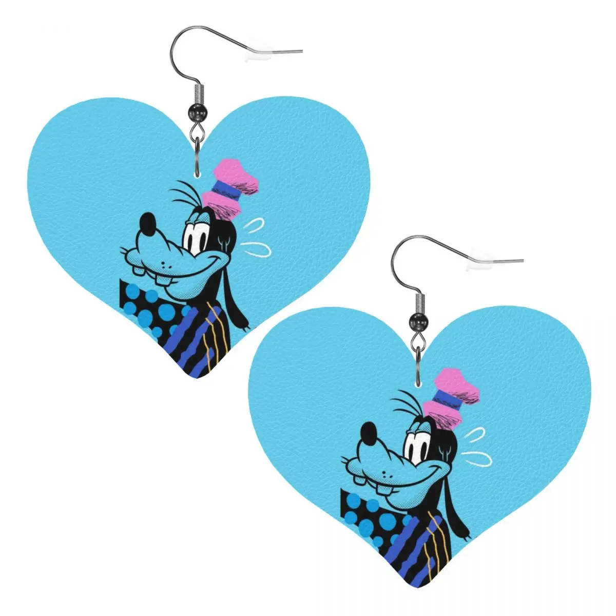 

Custom Funny Pluto Anime Dangle Drop Earrings Leather Earrings for Women Fashion For Party