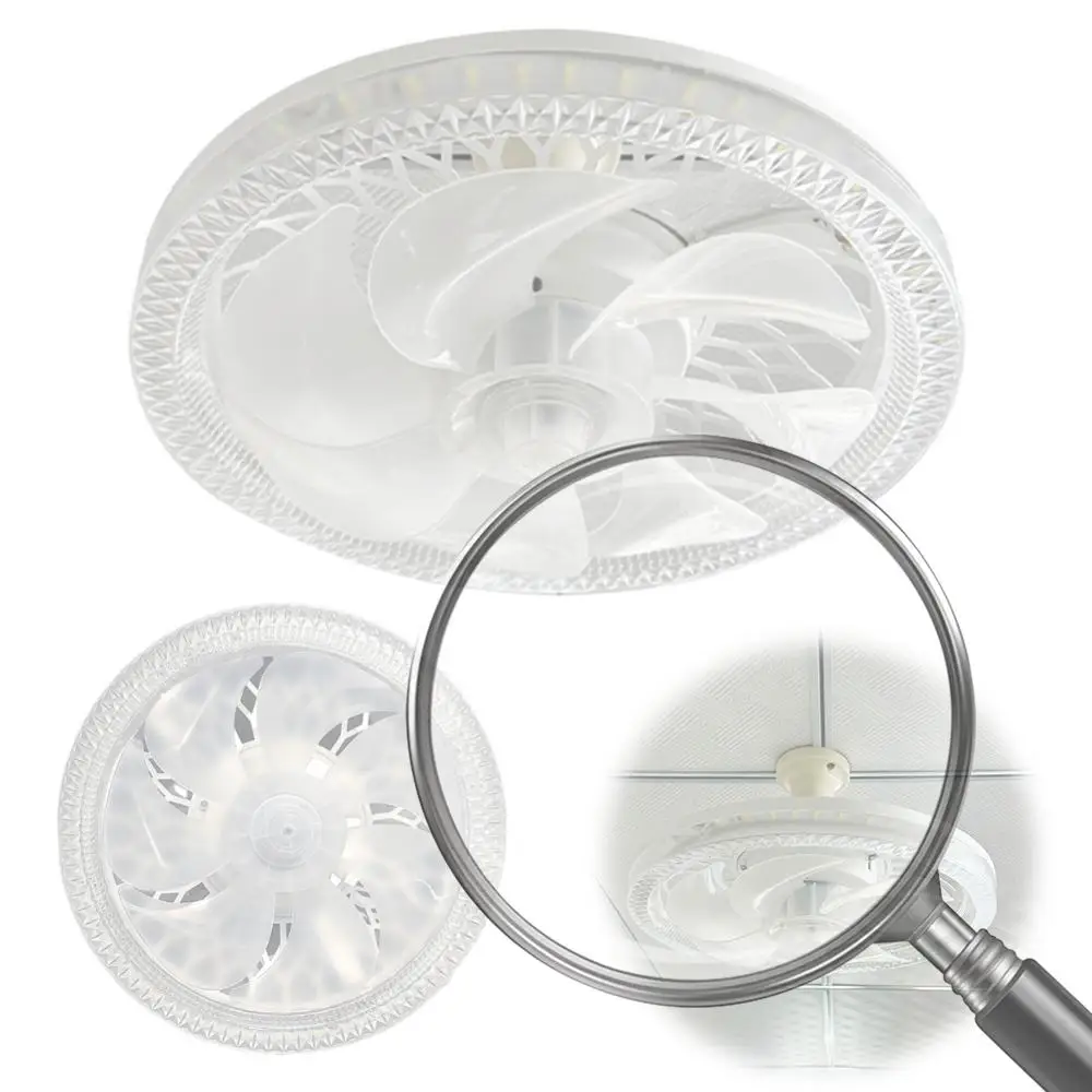 

Ceiling Fan Lights E26/E27 LED Lantern Fan Cooling Ventilador Fan 3 Gears Dimming Lamp Fan With 4'' E26 E27 Extension Connector