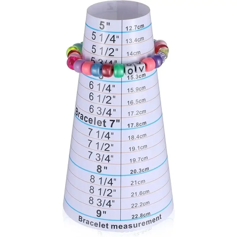 Bracelet Mandrel And Bracelets Sizer Measuring Tool Wrist Size Measurement For Jewelry Necklace Stainless Ring Sizer