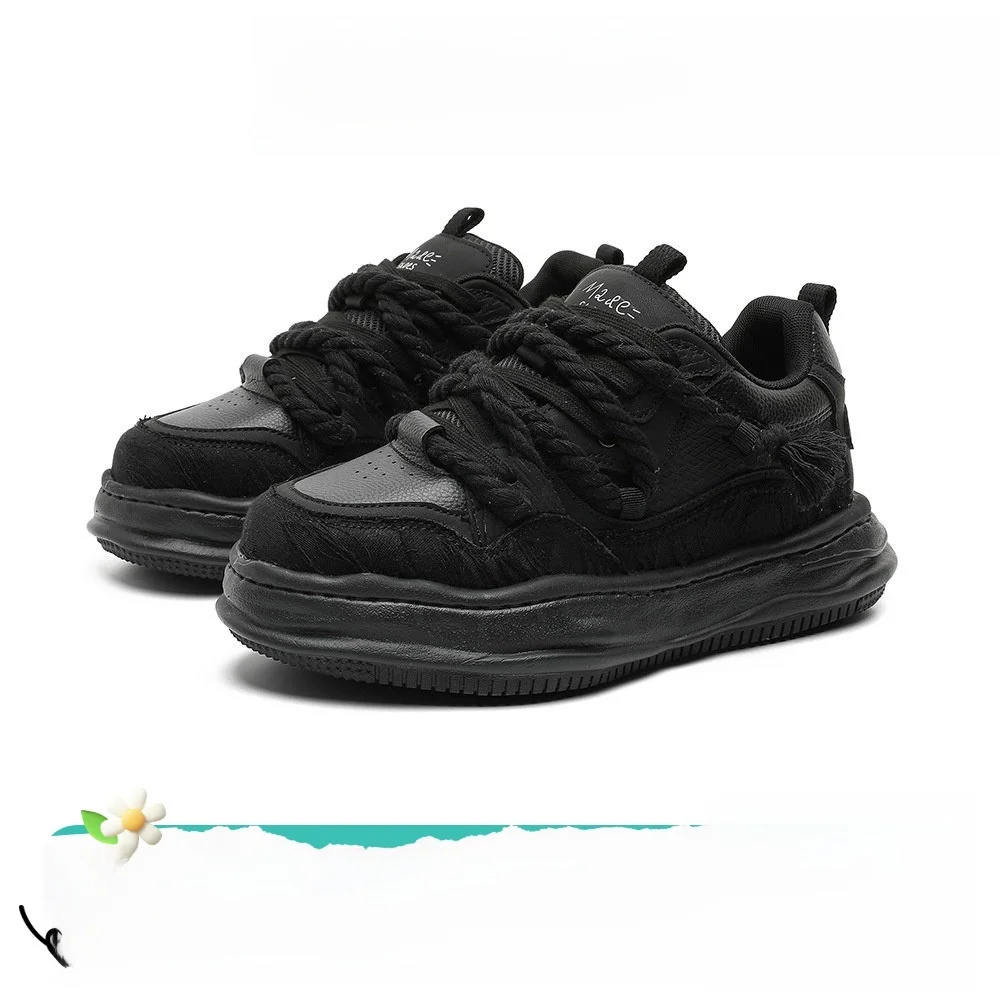 

Повседневные кроссовки с невидимым диваном длиной 7 см и Bla Samurai oes ex Flat oes для пар, летний сезон с круглым носком