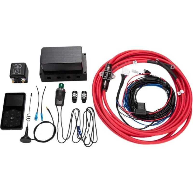Air Ride Suspension air Management System air Pressure Controller 4 Points Wired Remote Control with Smartphone APP Control