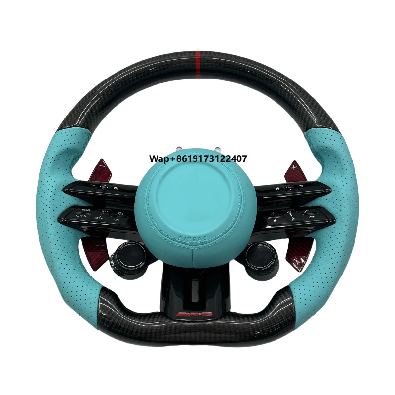 

For Amg Steering Wheel for A220 W176 W205 W212 W222 W463 W464 W205 W44 W204 W218 E63 Supports Customizable