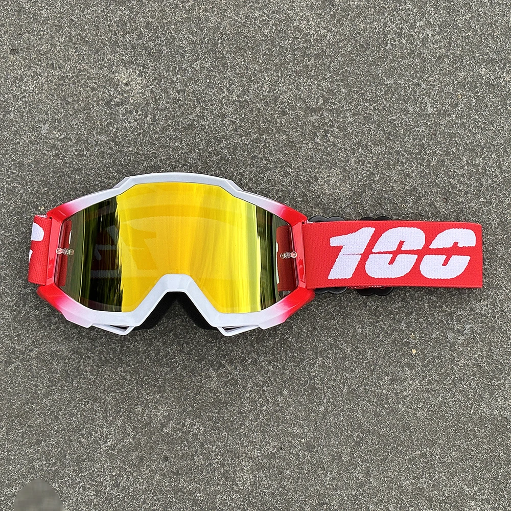 حار 100 دراجة نارية نظارات نظارات موتوكروس نظارات خوذة MX موتو الترابية دراجة ATV التزلج الرياضة في الهواء الطلق الزجاج سكوتر Googles قناع #3