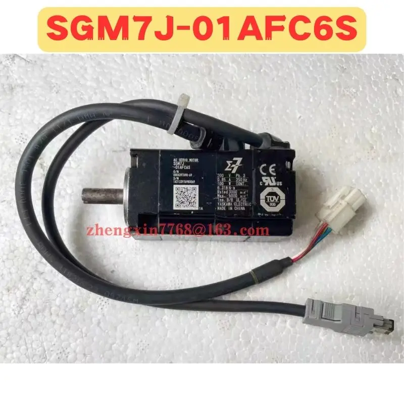 Used Servo Motor SGM7J-01AFC6S SGM7J 01AFC6S Normal Function Tested OK