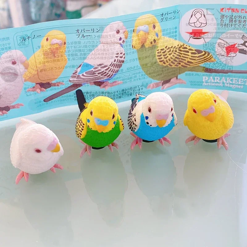 لوريس مغناطيس الثلاجة غاشابون النمذجة العمودية Q-نسخة تذكار عمل نموذج لجسم اللعب