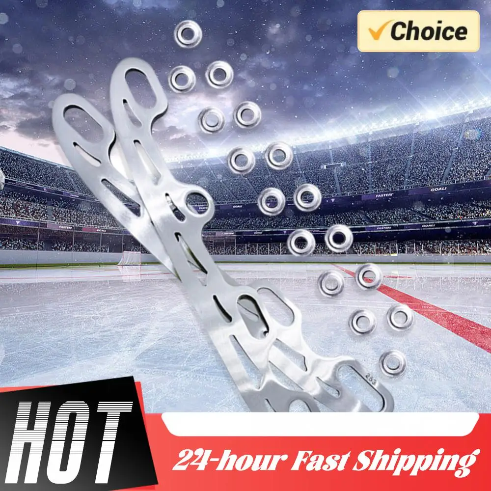 

253/290 MM 1 Pair Multi Purpose Skate Shoes Blade Ice Skating Blade Stainless Steel Skate Blade for Skate Shoe