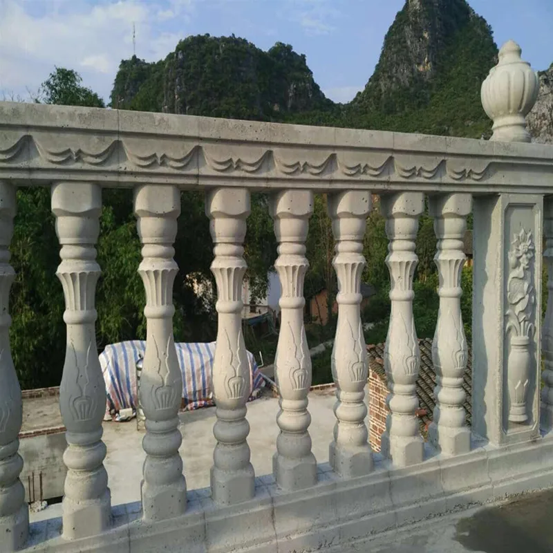 Roman column cement vase column mold villa cast-in-place balcony handrail fence pillar building grinding plate