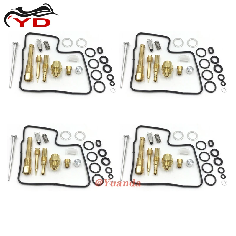 

Carburetor Repair Kit Needle Valve Gasket Air Screw For Honda VT700 VT750 VT1100 Carb 18-5101