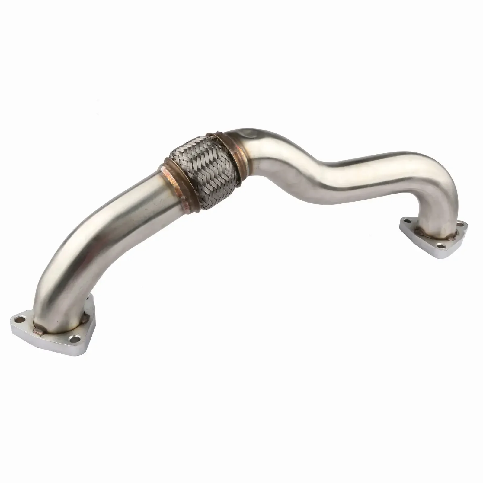 Exhaust Turbocharger 2 Up Pipe For Ford F-250 F-350 F-450 F-550 Super Duty 6.4L