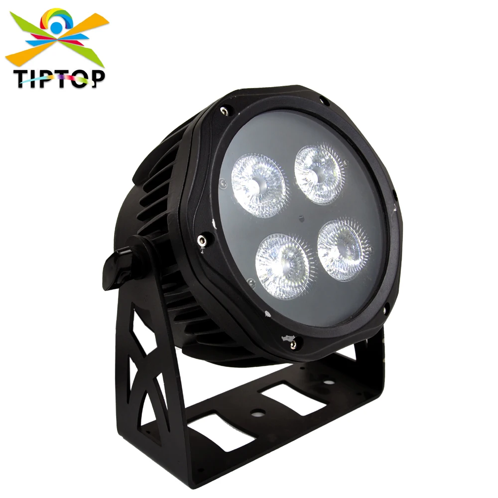 

TIPTOP Stage Light TP-P117 New Design Small 4x18W 6 Color Waterproof DMX Stage Led Par Light IP65 Outdoor Led Wall Washer DMX512