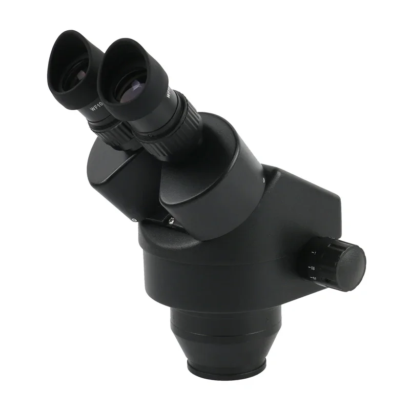 Imagem -06 - Microscópio Binocular Estéreo com Zoom Contínuo 7x45x Suporte de Ajuste de Elevação a1 Braço 56 Luz Led para Reparo de Telefone Industrial