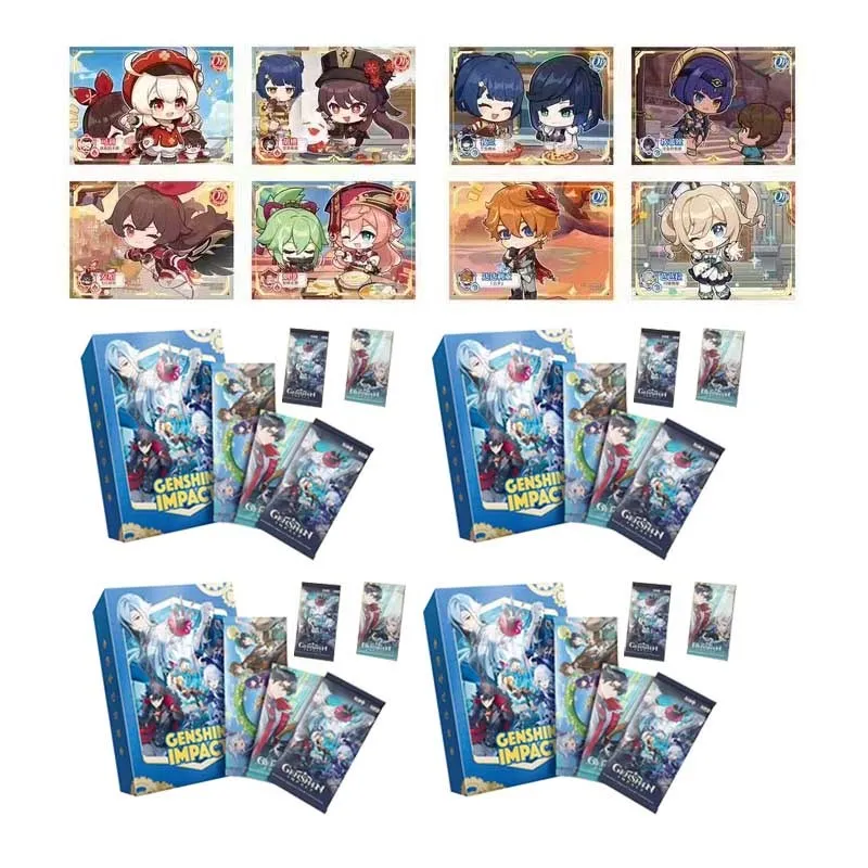 Genshin การ์ดสะสมผลกระทบ, การ์ดสนับสนุน TCG การ์ดเกมของเล่นตาราง